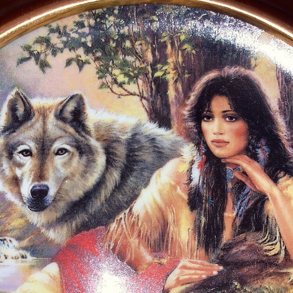 Limited edition plate, mystic bond by Russ Docken. Together as one. Bradford - Picture 3 of 4